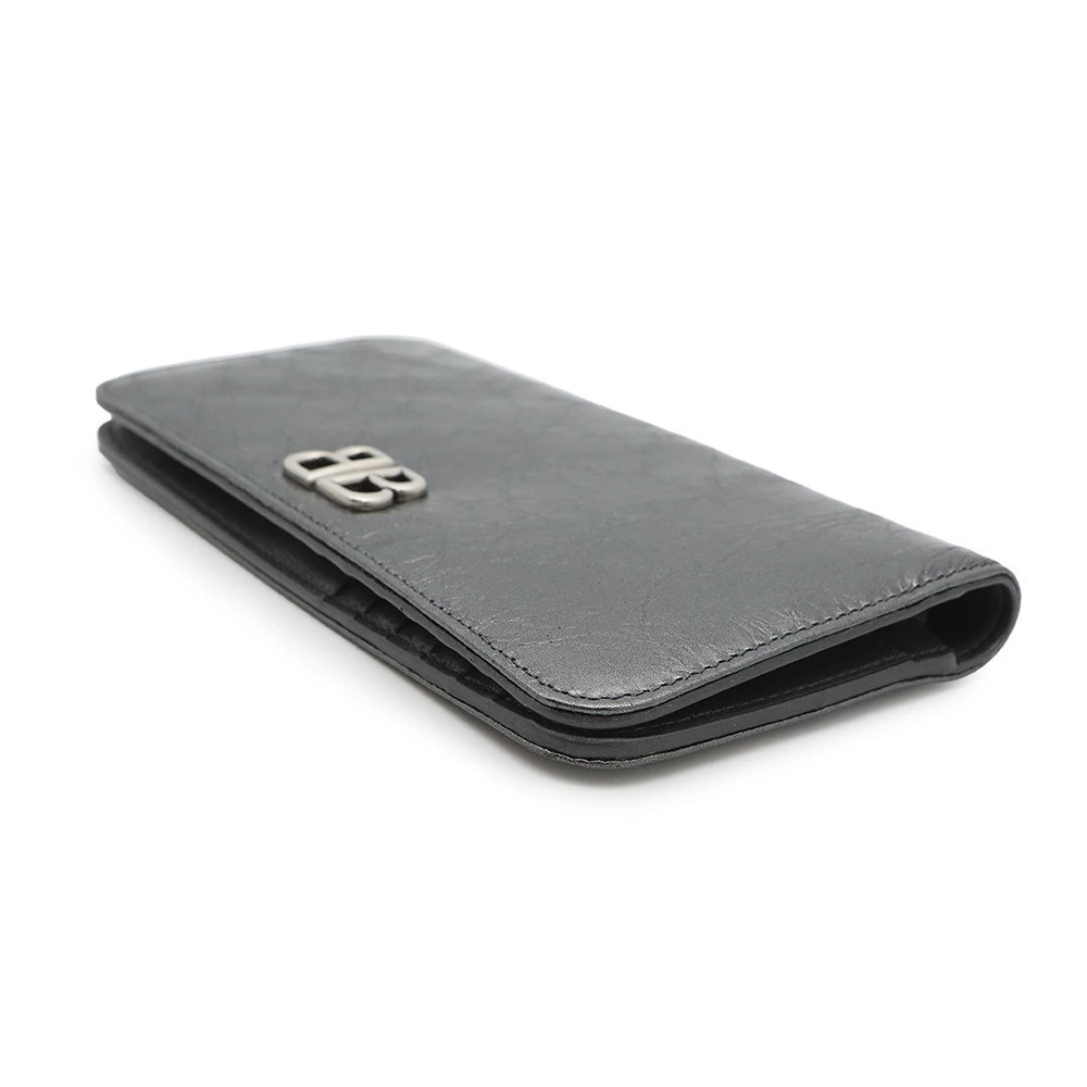 Balenciaga Wallet Long Monaco Black
